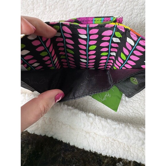 Vera Bradley Wallet Womens One Size Multicolor Floral Quilted Kisslock - Picture 6 of 7